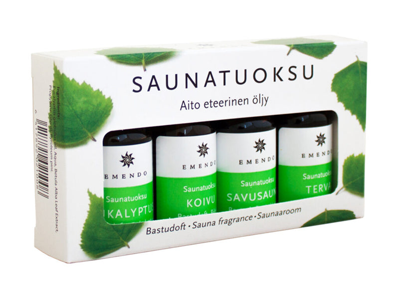 Aroma 4-pack, 10 ml, Smoke, Tar, Birch, Eucalyptus