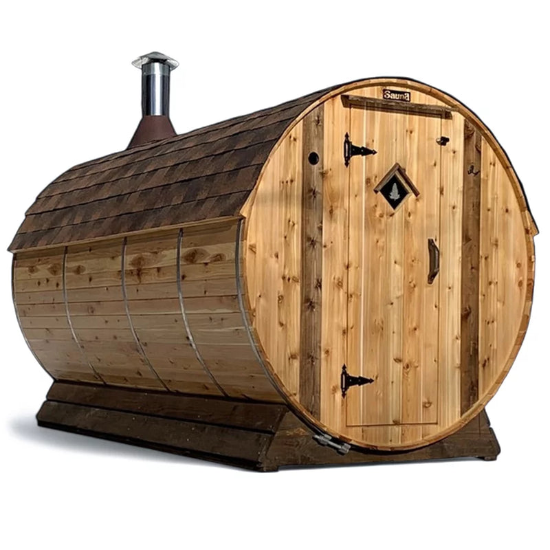 Setri 10 Person + Changing Room Cedar Barrel Sauna 10 Person + Changing Room Sauna - St. Cloud Minnesota