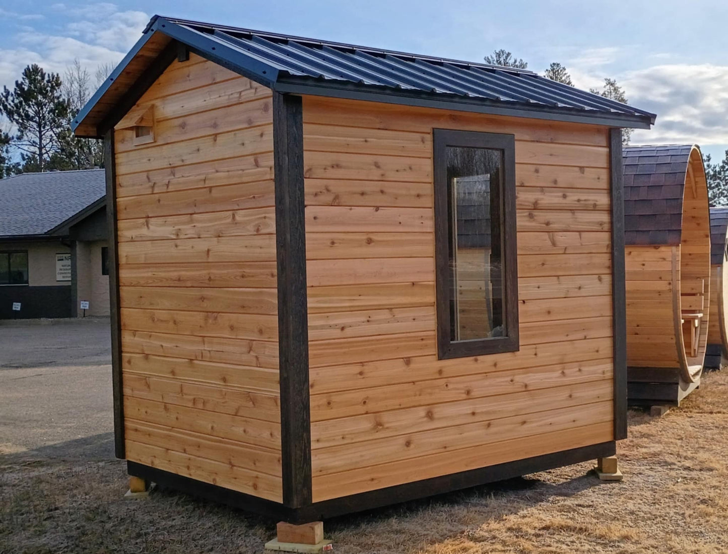 The Nordheim 6x8 Square Sauna