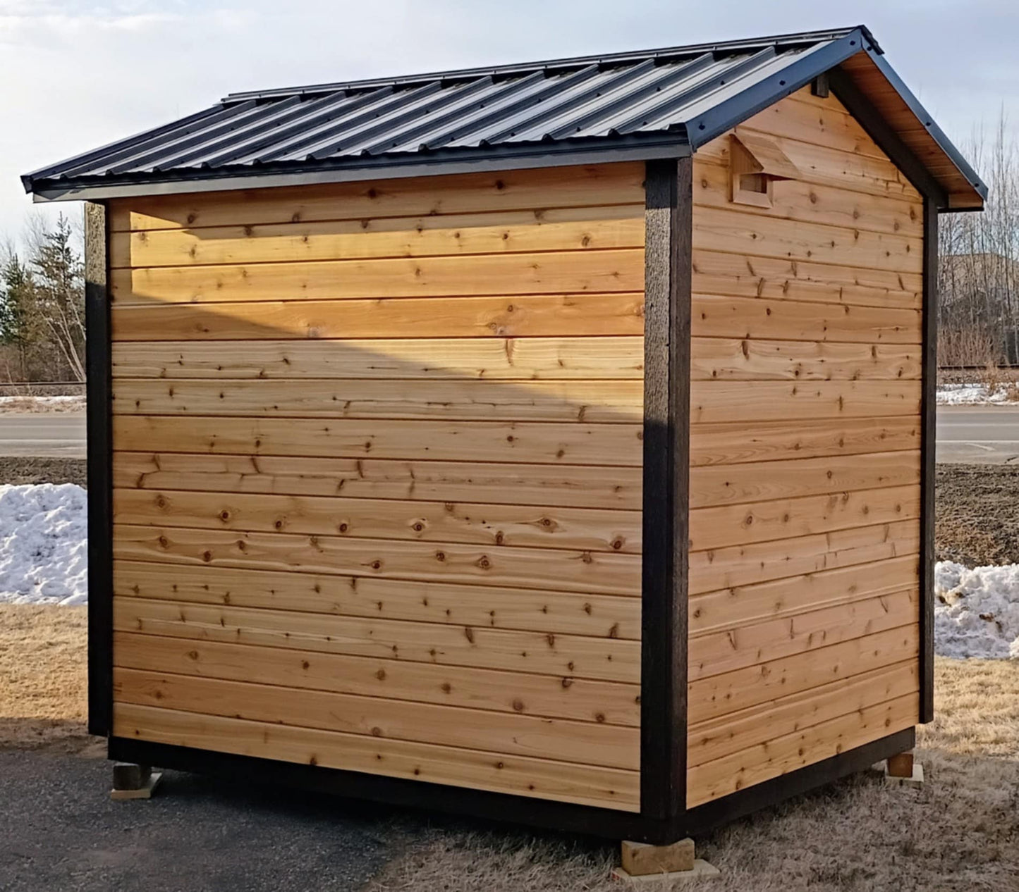 The Nordheim 6x8 Square Sauna